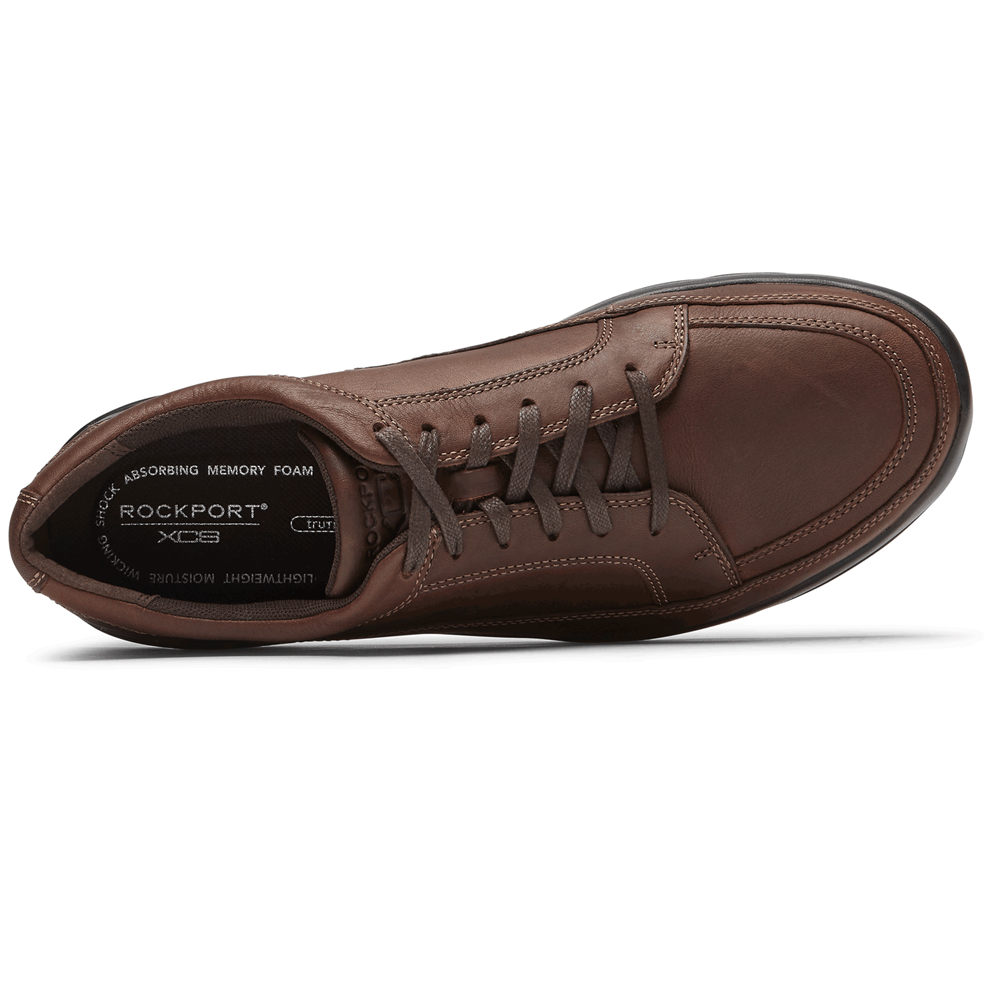 Tenis Rockport Homem Marrom - Junction Point Lace To Toe - 18452JVZI